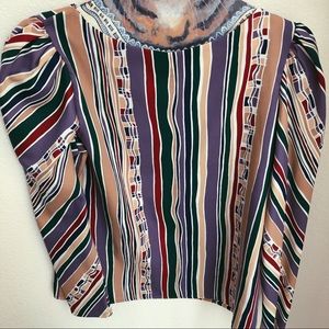 Vintage Levi’s Retro Multicolored Blouse